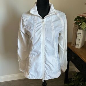 Ralph Lauren Polo Golf White Women's Jacket With Pockets Size S